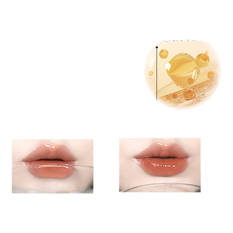 【达播】OUT OF OFFICE哦野双头纤雕固体唇蜜镜面口红唇釉唇线笔