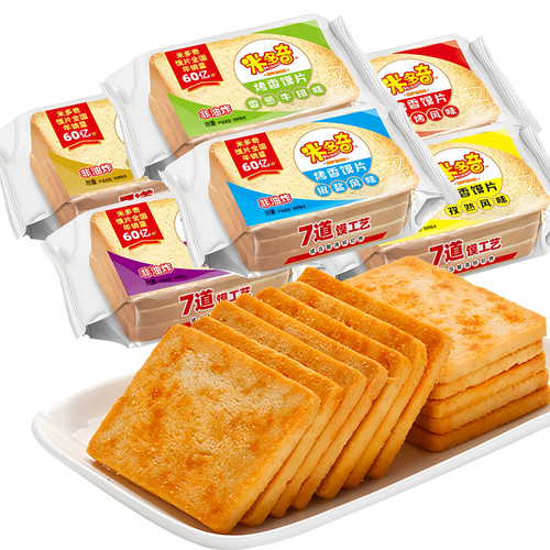 米多奇烤香馍片馍干多口味馒头片