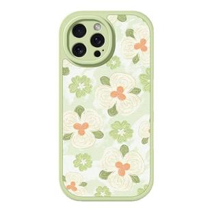 12米白綠花14pro硅膠7 適用iphone16手機殼蘋果13promax 6s新款 8plus xsmax小羊皮女款 可愛卡通