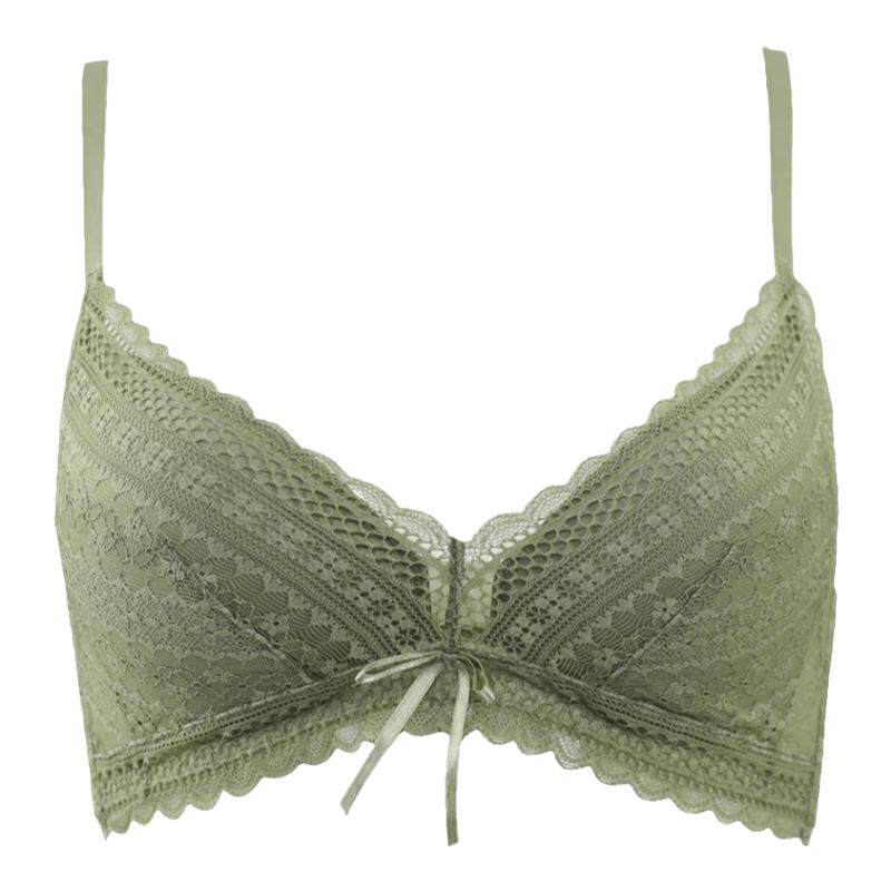 歌瑞尔法式蕾丝文胸三角杯内衣2026新款性感绝美聚拢小胸显大