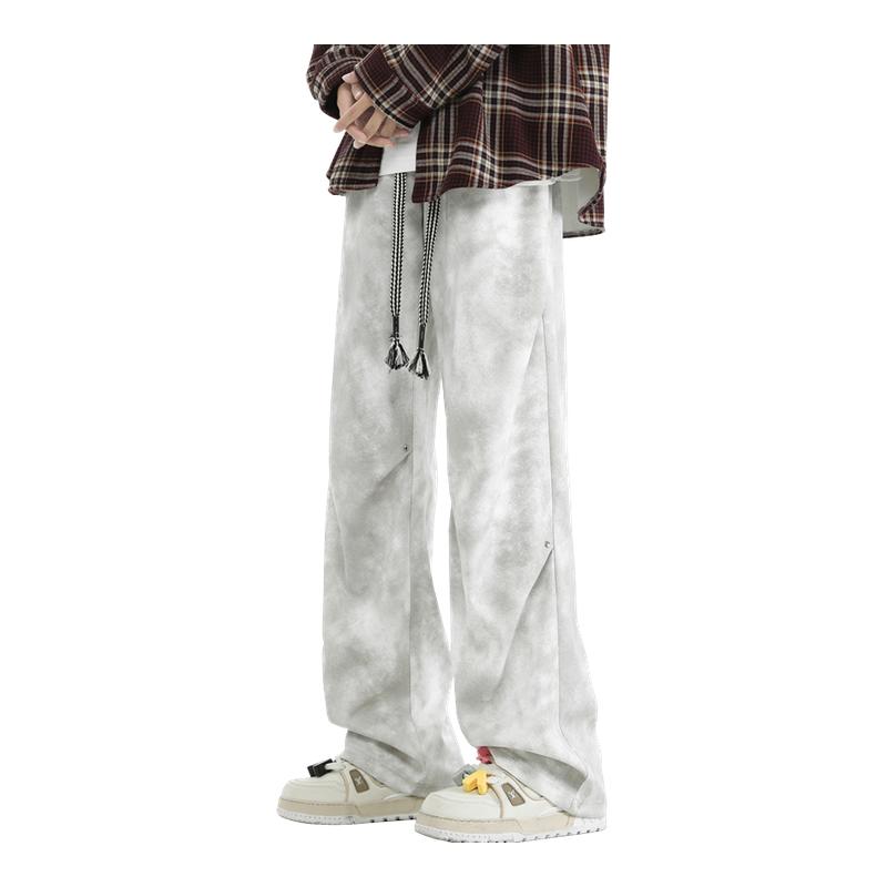 罗蒙长裤宽松直筒基础大众休闲裤