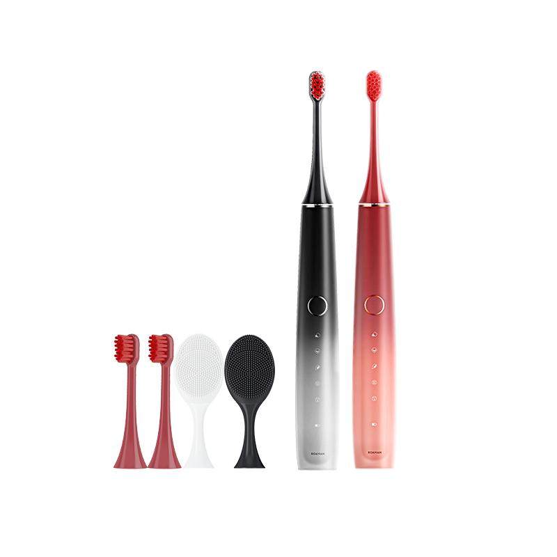 罗曼情侣电动牙刷套装一对送新人女友情侣礼盒装男女款情人节礼物