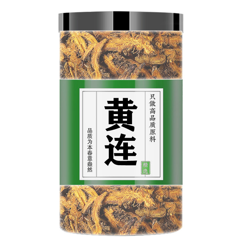 鸡爪黄连中药材正品泡水黄连整颗切片川黄连包邮旗舰店正宗黄连