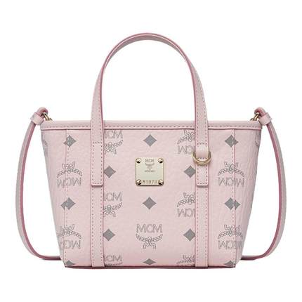 MCM TONI超迷你轻雾粉菜篮子斜挎单肩包时尚休闲通勤女包礼物