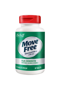 【自营】益节MoveFree高钙氨糖维骨力软骨素护关节MSM维D80护关节