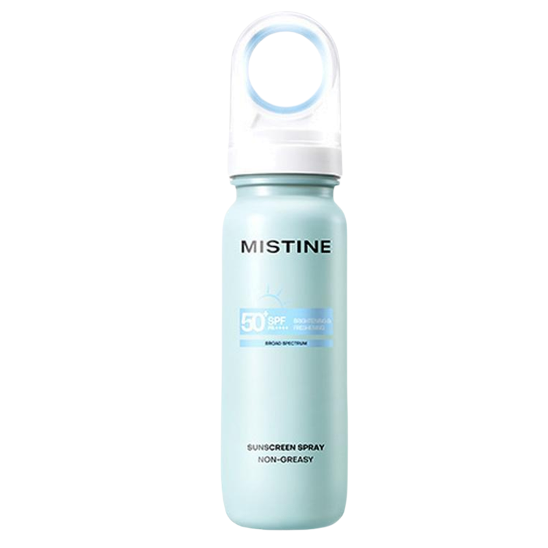 Mistine蜜丝婷防晒水喷雾美白小凉喷SPF50+清爽女可带上飞机高铁