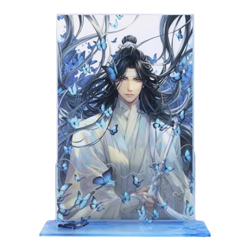 蓝忘机2024生贺系列吧唧徽章立牌