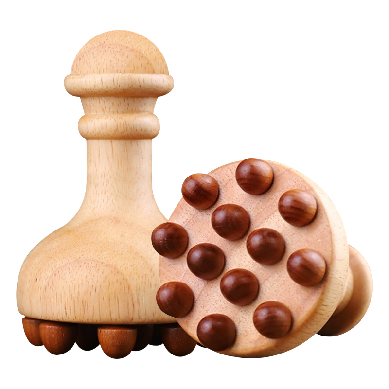 12珠木经络刷揉腹仪按摩刷全身通用腹部肚子按摩器带脉筋络刷