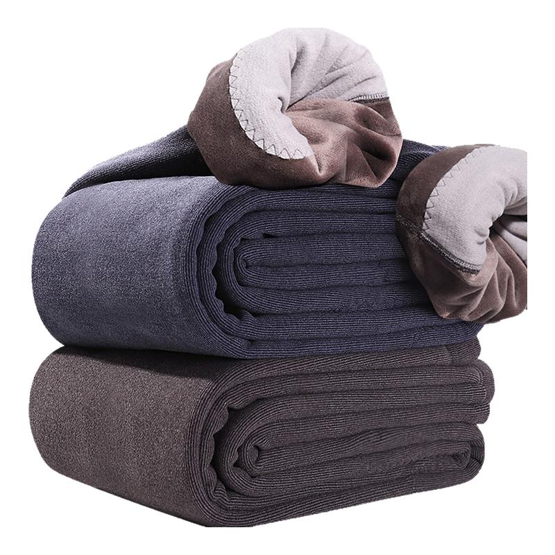 保暖裤男士秋裤加厚加绒德内穿绒裤紧身打底内裤棉裤毛裤线裤冬季