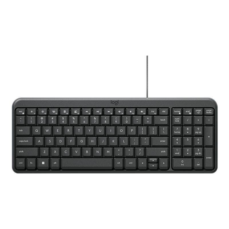 罗技K106有线键盘笔记本办公专用台式电脑商务家用打字键鼠套装,电脑硬件/显示器/电脑周边,键盘,淘宝优惠券,粉丝福利购,淘宝优惠卷