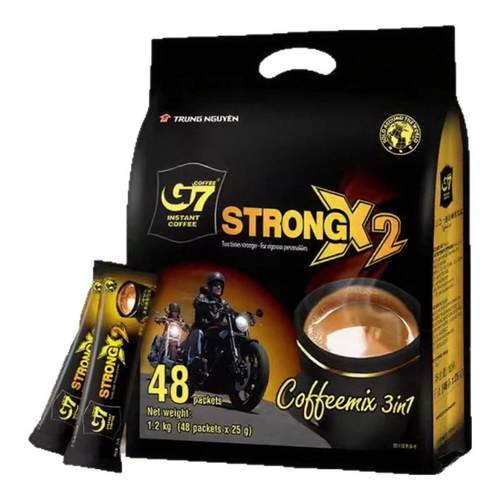 G7越南进口三合一特浓速溶咖啡粉浓郁办公学生速溶咖啡正品48条