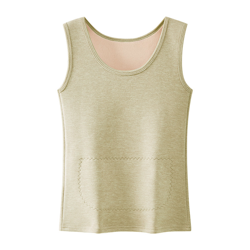 芬腾保暖背心女加绒加厚打底羊羔绒马甲2025新款护小肚子冬季内搭,女士内衣/男士内衣/家居服,保暖背心,淘宝优惠券,粉丝福利购,淘宝优惠卷