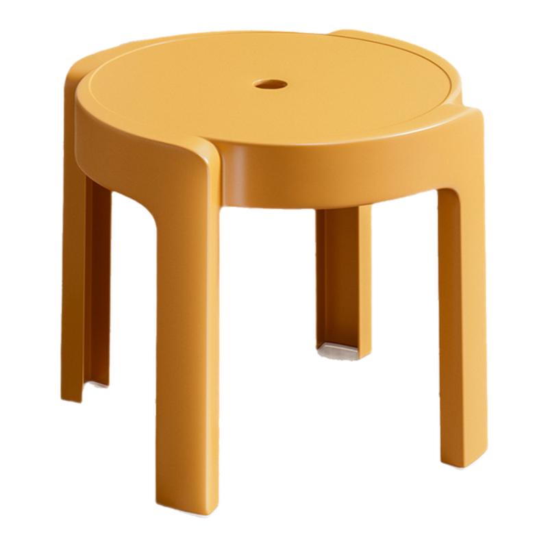 塑料小凳子家用矮凳加厚可叠放客厅风车凳儿童浴室坐凳简约圆板凳