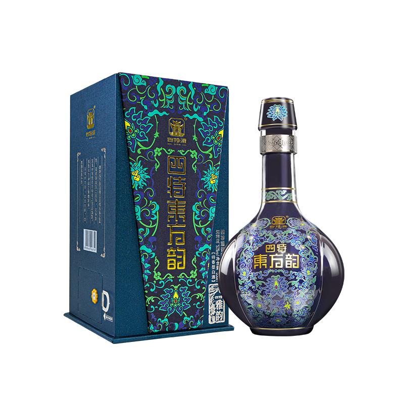 官方正品丨四特酒东方韵雅韵52度558ml 特香型白酒浓酱清一口三香