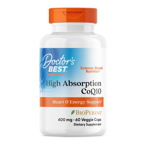 【专用】Doctor'sBest辅酶q10软胶囊美国原装400mg*60粒