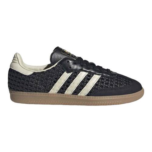 adidas阿迪达斯三叶草T头鞋德训鞋女SAMBA OG鞋面镂空板鞋 HQ9282