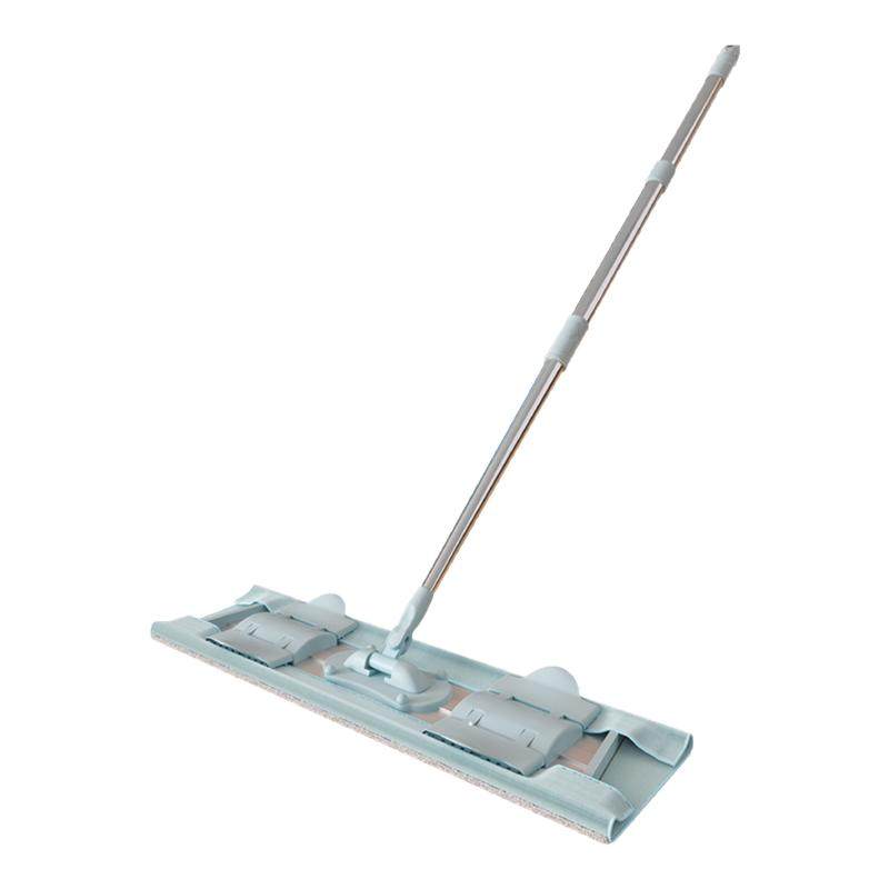妙洁加大平板夹布拖把多功能可夹布不锈钢木地板拖地家用干湿两用,家庭/个人清洁工具,平板拖把,淘宝优惠券,粉丝福利购,淘宝优惠卷