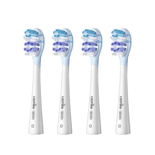 usmile电动牙刷头缓震软毛成人