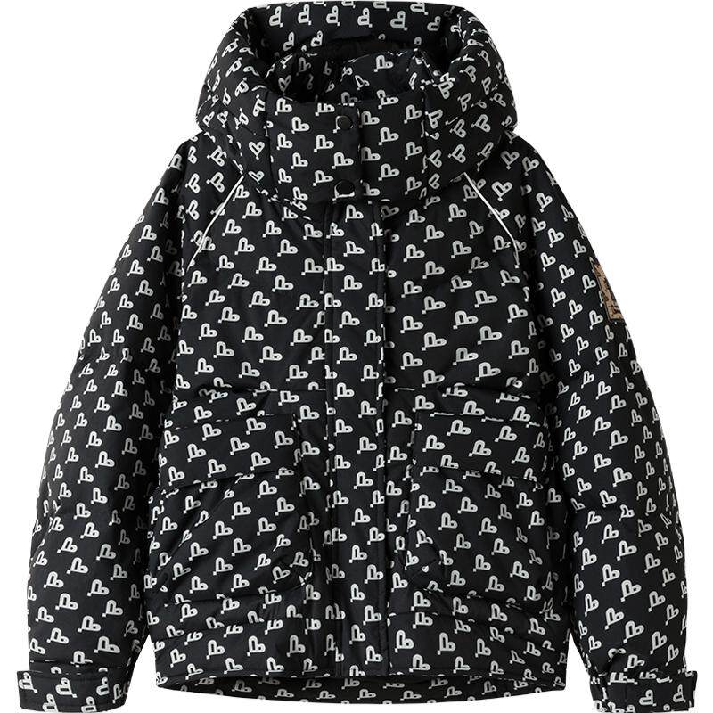 巴拉巴拉加厚儿童冬季羽绒服外套
