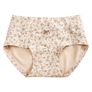 女生四角短裤 碎花中腰大码 女士纯棉7a级抗菌2025新款 芬腾平角内裤