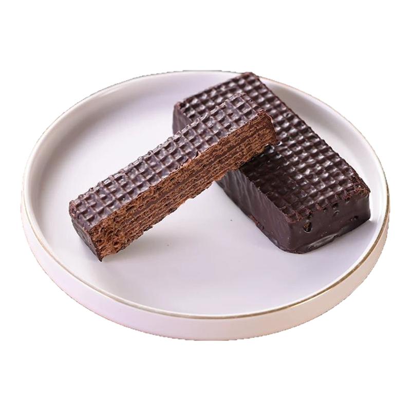 俄罗斯原装进口巧克力威化饼干无蔗糖可可脂独立包装拉迈尔零食品