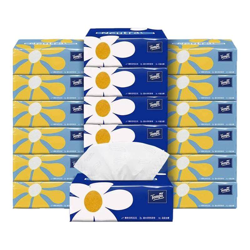 Tempo得宝抽纸加厚12包80抽无香系列学生宿舍家用卫生纸餐巾纸巾,洗护清洁剂/卫生巾/纸/香薰,抽纸,淘宝优惠券,粉丝福利购,淘宝优惠卷