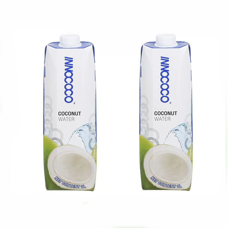 2瓶INNOCOCO一诺可可100%纯椰子水1L 纯椰青水饮料大瓶椰汁水饮品