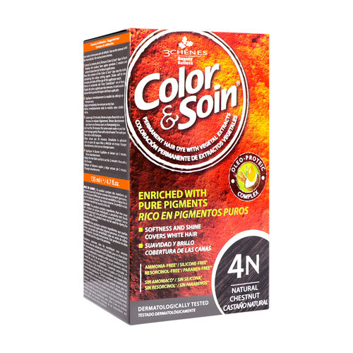 法国三橡树纯植物天然染发膏