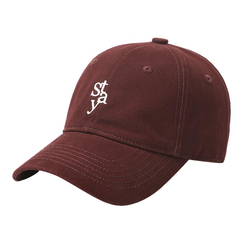 畹町韩系简约字母棒球帽