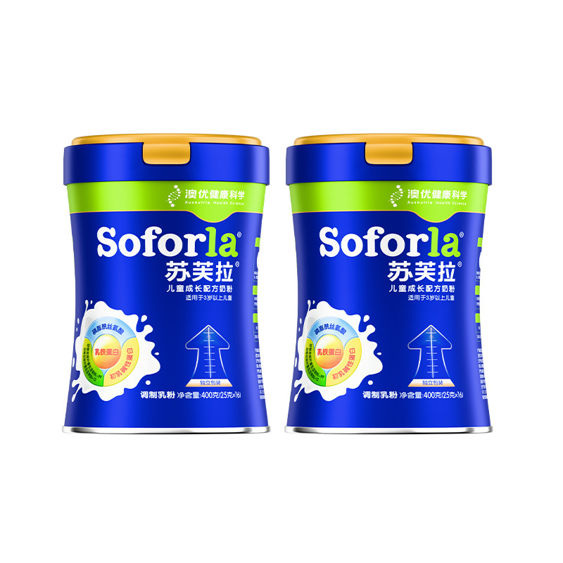 澳优苏芙拉儿童成长奶粉图片