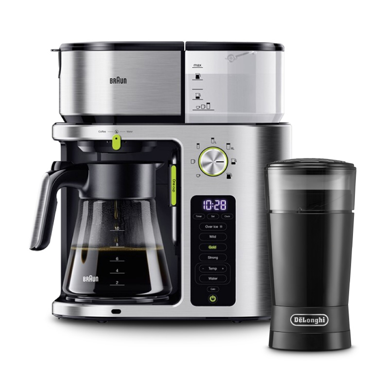 Braun/博朗 小啡象 KF9170SI +KG200 多功能滴滤式咖啡机防滴漏