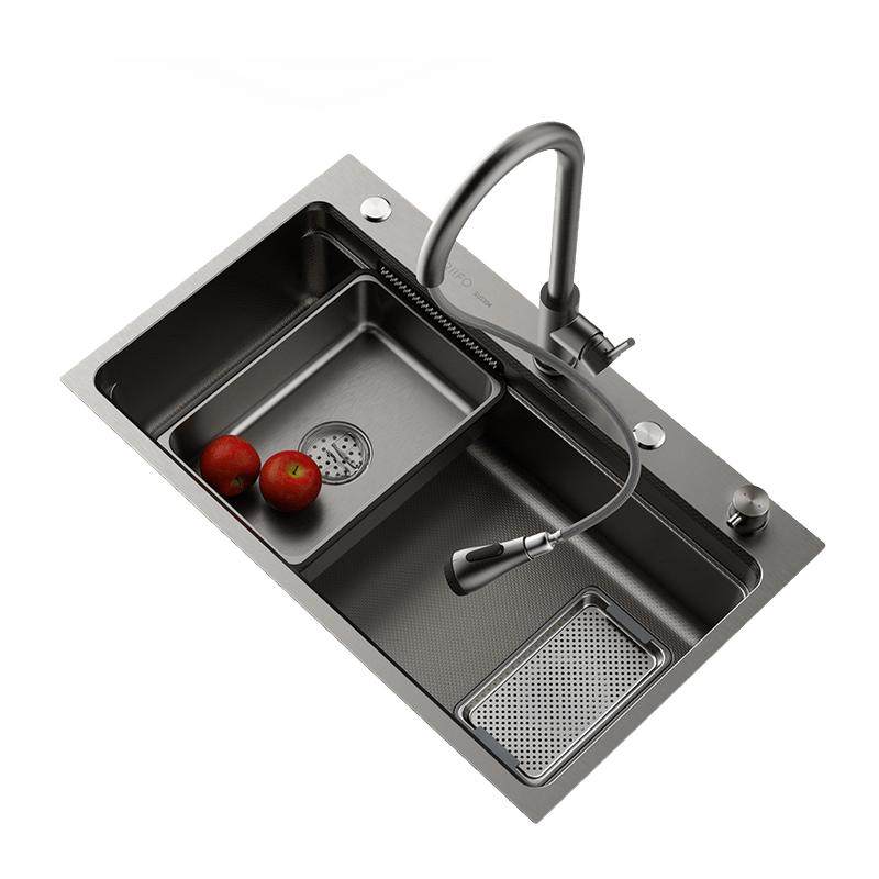【百亿补贴】日丰集宝Max水槽大单槽厨房洗菜盆304不锈钢家用洗碗,家装主材,水槽套餐,淘宝优惠券,粉丝福利购,淘宝优惠卷