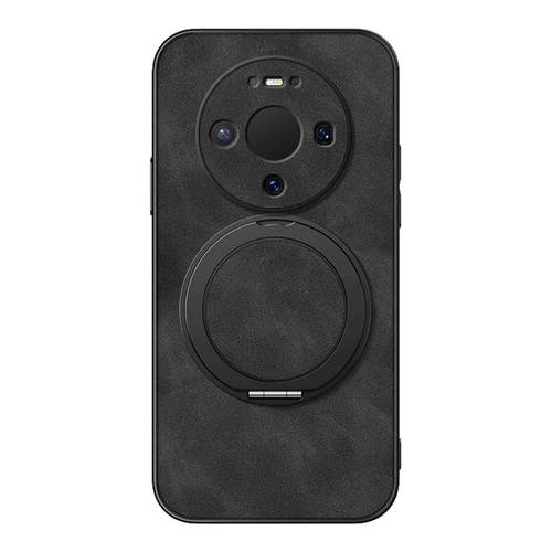 适用华为Mate80pro手机壳mate70/mate60/50保护套mete30磁吸支架mata20鼎桥40e新款pro+羊巴皮纯色男女款