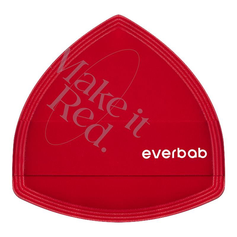 everbab棉花气垫粉扑定妆