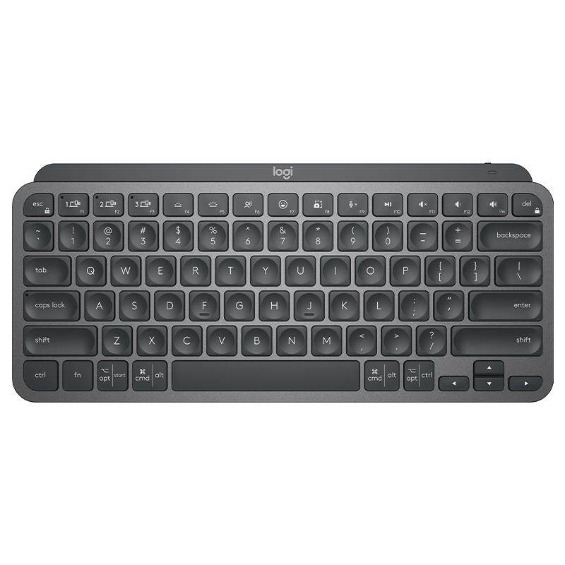 罗技MX Keys Mini无线蓝牙键盘商用便携背光笔记本电脑办公跨屏