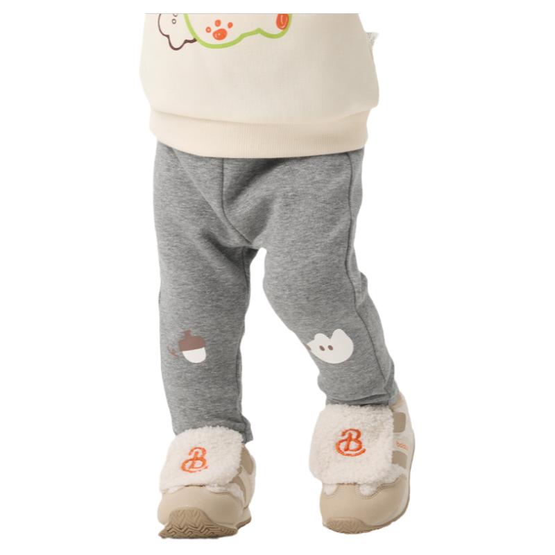 巴拉巴拉婴儿打底裤女童长裤加绒宝宝紧身裤弹力儿童冬装新款童装