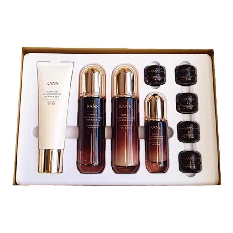 韩束紧致淡纹弹力悦颜9件套装礼盒抗皱保湿紧致护肤品送妈妈婆婆