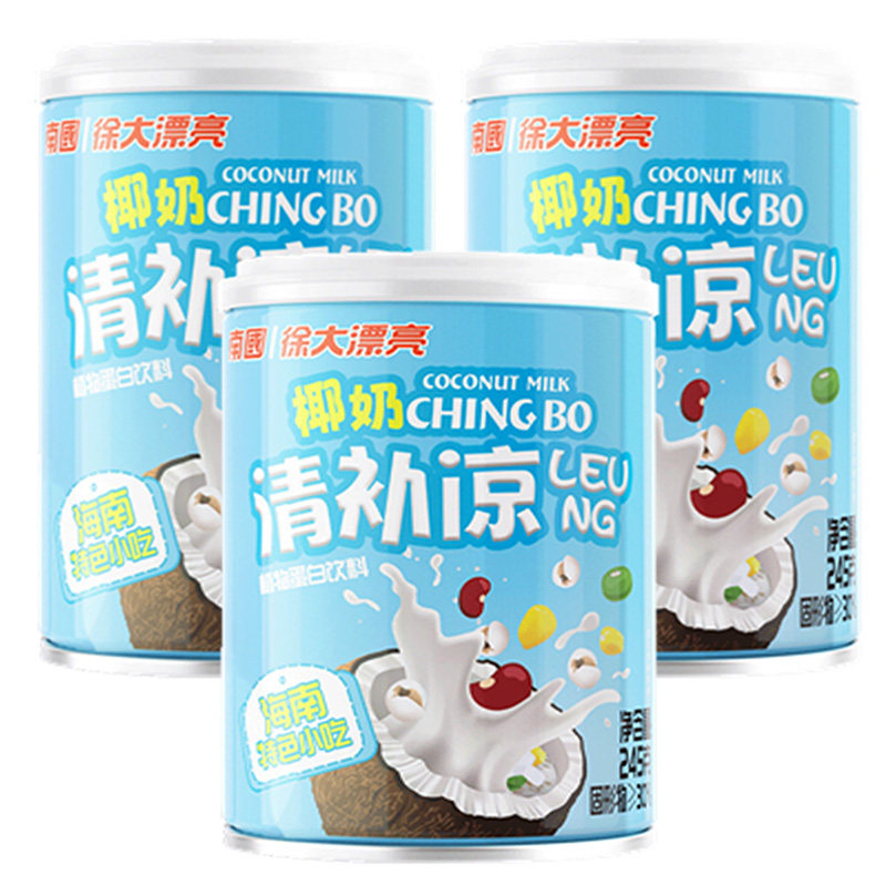 南国椰奶清补凉245ml*6罐装