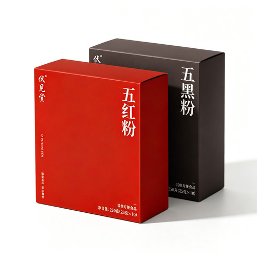伏见堂五红五黑粉糊即食滋补