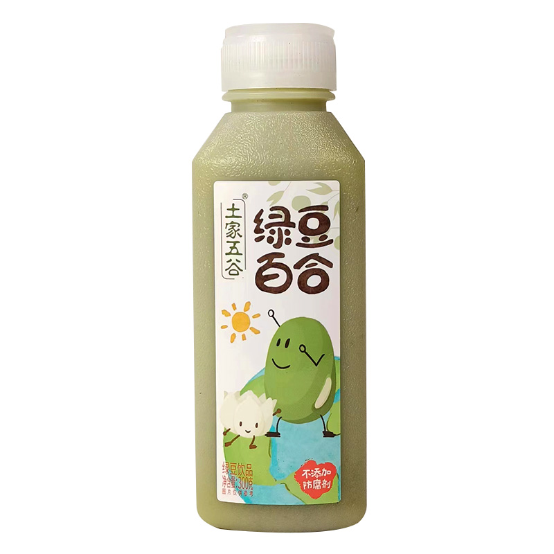 土家五谷绿豆百合汁300g*8瓶