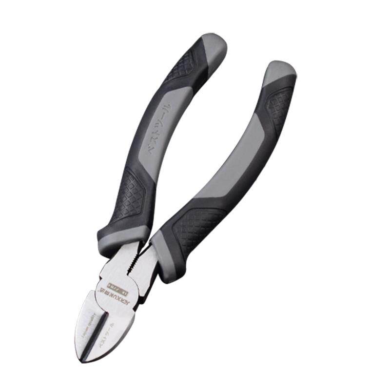 京选斜口钳子6寸剪钳工业级偏口钳子剪线钳斜咀斜嘴钳电工电子钳