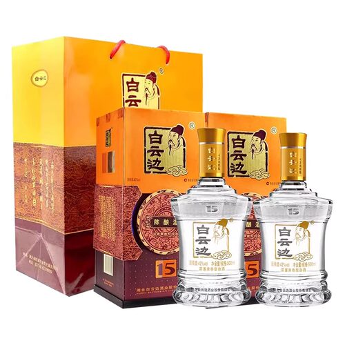 十五年陈酿单瓶装浓酱兼香型白酒