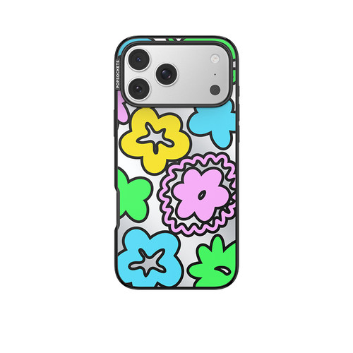 【绘趣日常·手机壳】PopSockets泡泡骚Rudimentary磁吸防摔手机壳苹果iPhone17/16ProMax/Pro