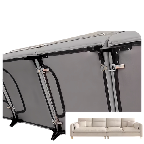 组合沙发连接固定扣连接件二合一家具缝隙防移位链接卡扣固定器件