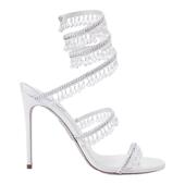 CHANDELIER系列水钻绑带女士高跟凉鞋 CAOVILLA 礼物 RENE