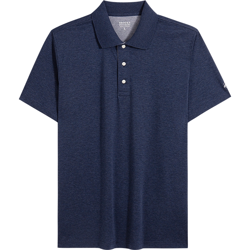 布克兄弟25男士棉logo短袖polo衫