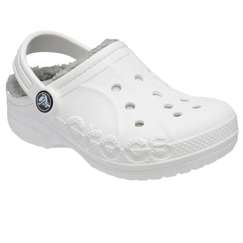 Crocs卡骆驰贝雅暖棉男童女童保暖加绒秋冬亲子儿童棉拖鞋|20