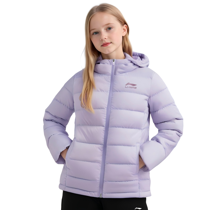 李宁儿童男女大童短羽绒服