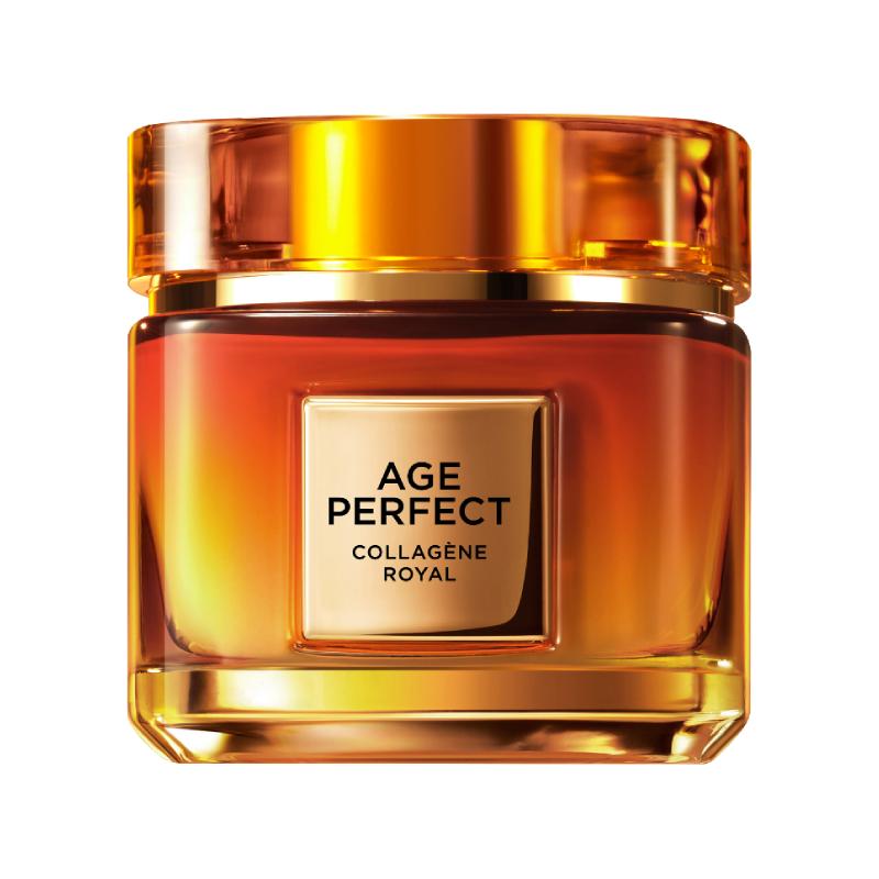 欧莱雅金致臻颜花蜜胶原睡眠面膜