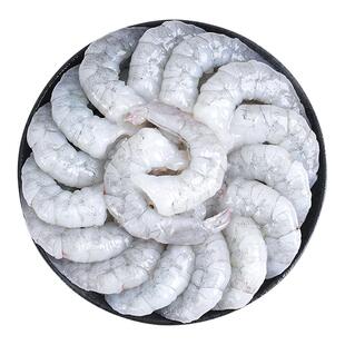 国联水产大号生虾仁特级鲜冻冷冻冰冻白虾肉新鲜速冻无冰净重